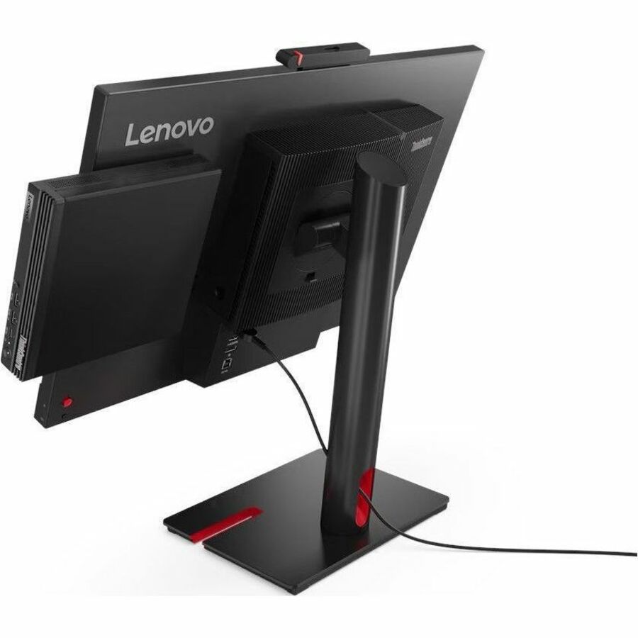 Lenovo ThinkCentre M70q Gen 5 12TD001RUS Desktop Computer - Intel Core i5 14th Gen i5-14400T - 16 GB - 512 GB SSD - Tiny - Black