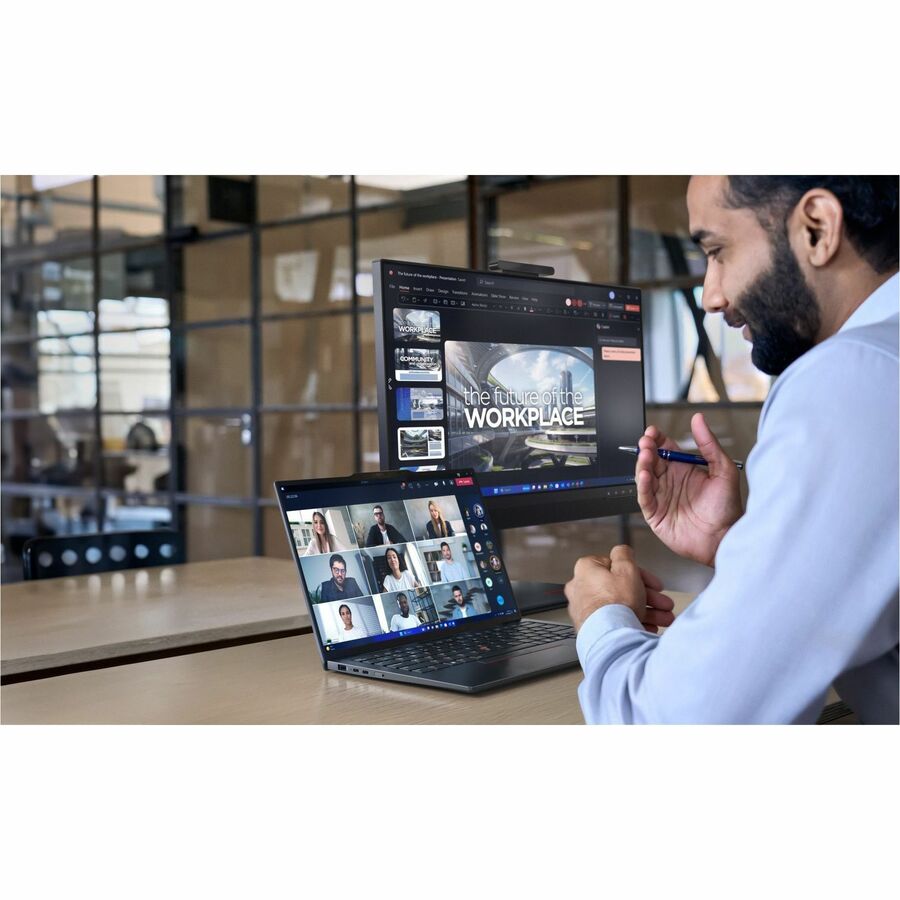 Lenovo ThinkPad X1 Carbon Gen 13 21NS005UUS 14" Touchscreen Copilot+ PC Notebook - WUXGA - 60 Hz - Intel Core Ultra 7 268V - vPro Technology - Intel Evo Platform - 32 GB - 512 GB SSD - English Keyboard - Black Paint