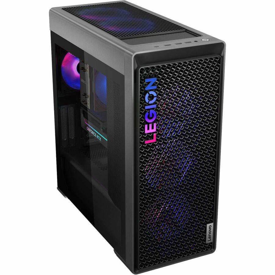 Lenovo Legion T7 34IAS10 90Y6003KUS Gaming Desktop Computer - Intel Core Ultra 7 265KF - 32 GB - 1 TB SSD - Tower - Storm Gray