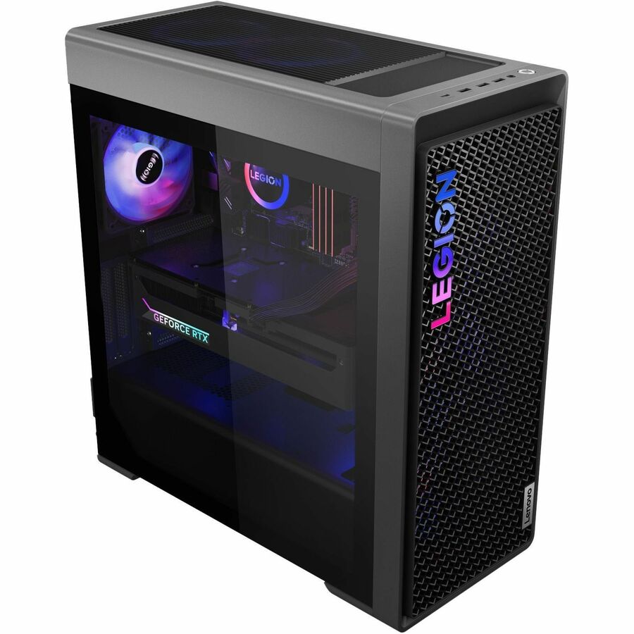 Lenovo Legion T7 34IAS10 90Y6003KUS Gaming Desktop Computer - Intel Core Ultra 7 265KF - 32 GB - 1 TB SSD - Tower - Storm Gray