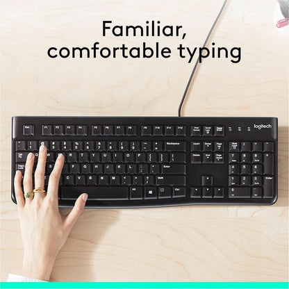 Logitech K120 Plug-and-Play USB Keyboard
