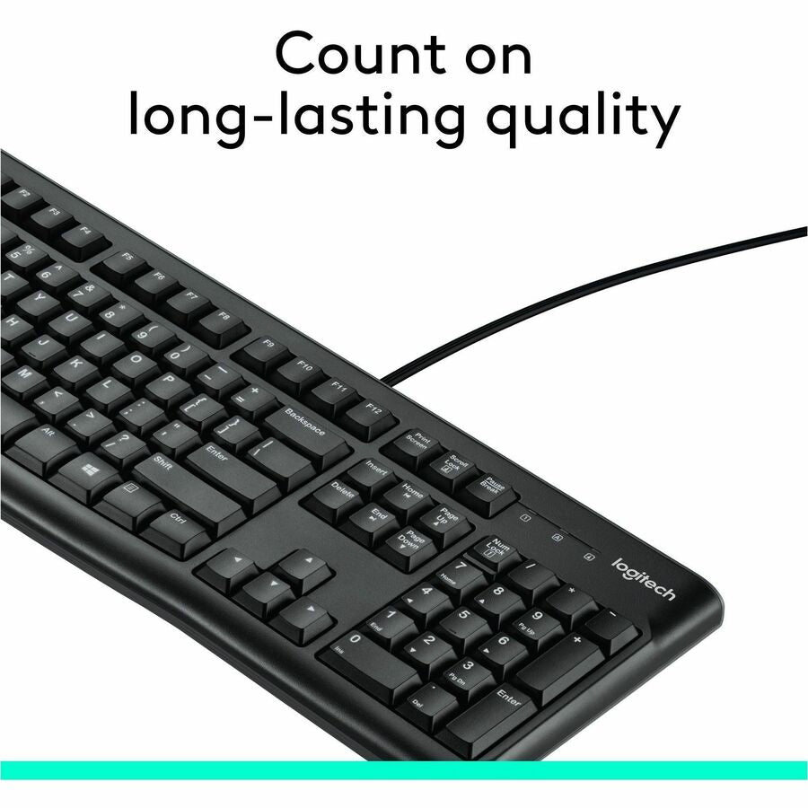 Logitech K120 Plug-and-Play USB Keyboard