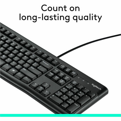 Logitech K120 Plug-and-Play USB Keyboard