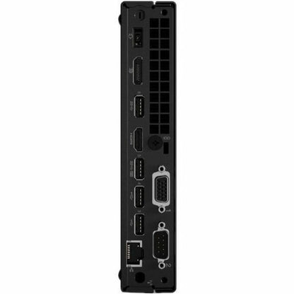 Lenovo ThinkCentre M75q Gen 2 11JN0089US Desktop Computer - AMD Ryzen 5 PRO 5650GE - 16 GB - 256 GB PCI Express NVMe SSD - Tiny - Black