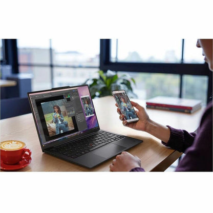 Lenovo ThinkPad X1 Carbon Gen 13 21NS005UUS 14" Touchscreen Copilot+ PC Notebook - WUXGA - 60 Hz - Intel Core Ultra 7 268V - vPro Technology - Intel Evo Platform - 32 GB - 512 GB SSD - English Keyboard - Black Paint