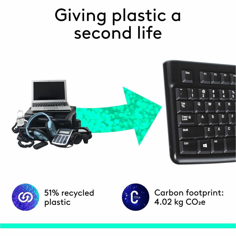 Logitech K120 Plug-and-Play USB Keyboard