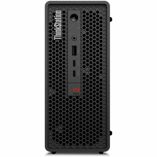 Lenovo ThinkStation P3 Ultra Gen 2 30J50030US Workstation - 1 x Intel Core Ultra 7 2nd Gen 265 - vPro Technology - 32 GB - 1 TB SSD - Small Form Factor - Black