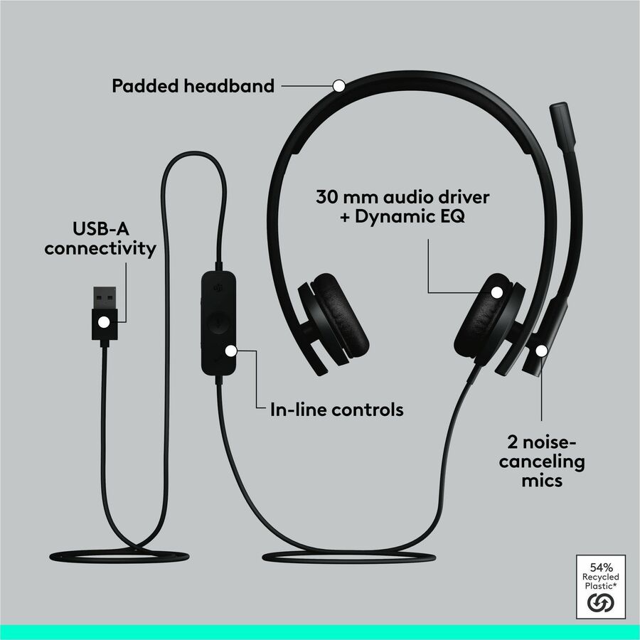 Logitech USB Headset Stereo H570e