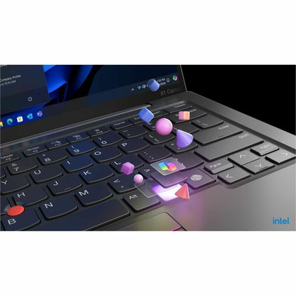 Lenovo ThinkPad X1 Carbon Gen 13 21NS005UUS 14" Touchscreen Copilot+ PC Notebook - WUXGA - 60 Hz - Intel Core Ultra 7 268V - vPro Technology - Intel Evo Platform - 32 GB - 512 GB SSD - English Keyboard - Black Paint