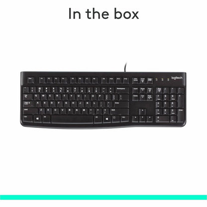 Logitech K120 Plug-and-Play USB Keyboard