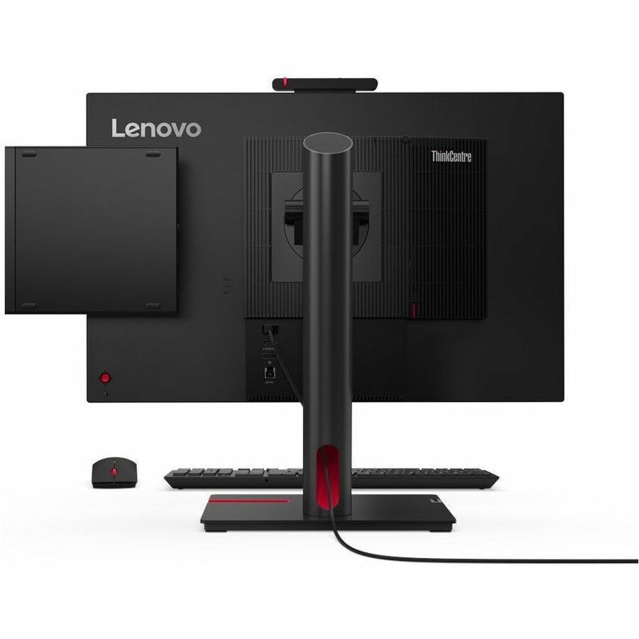 Lenovo ThinkCentre M70q Gen 5 12TD001RUS Desktop Computer - Intel Core i5 14th Gen i5-14400T - 16 GB - 512 GB SSD - Tiny - Black