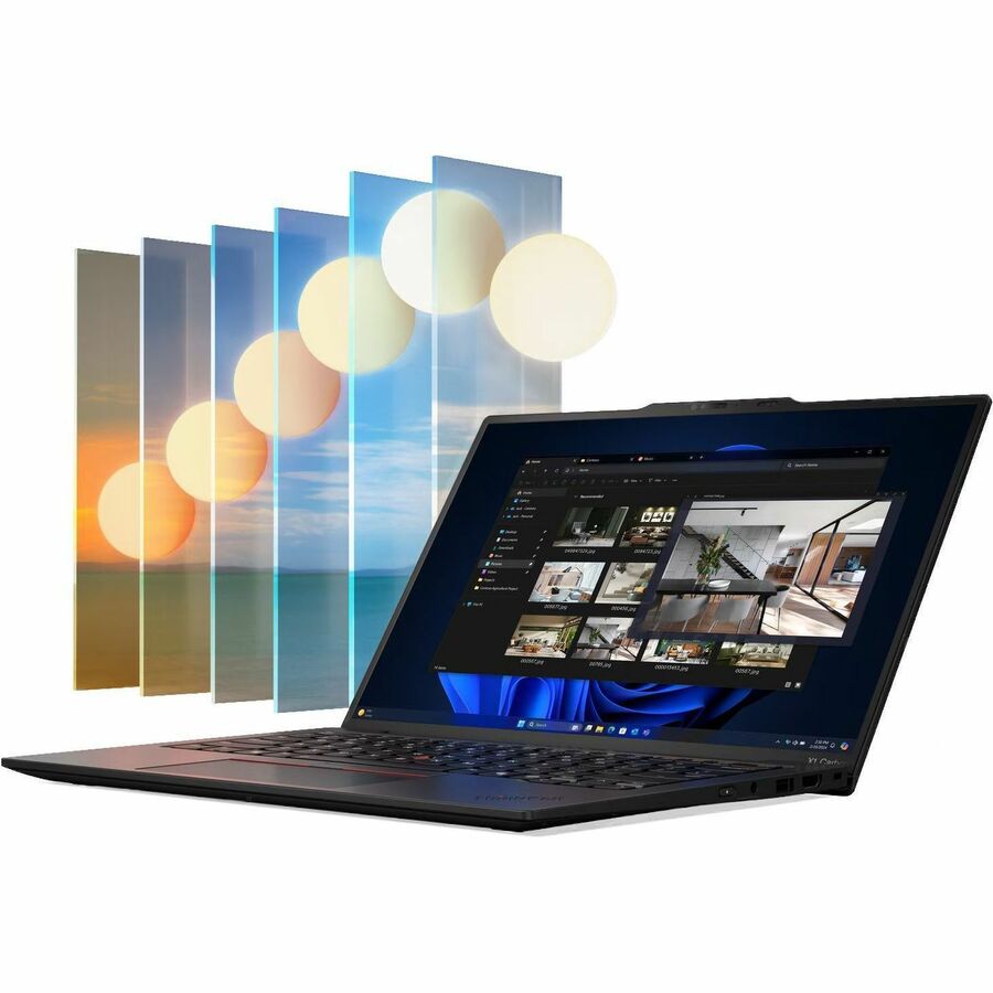 Lenovo ThinkPad X1 Carbon Gen 13 21NS005UUS 14" Touchscreen Copilot+ PC Notebook - WUXGA - 60 Hz - Intel Core Ultra 7 268V - vPro Technology - Intel Evo Platform - 32 GB - 512 GB SSD - English Keyboard - Black Paint