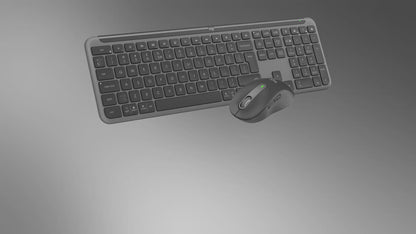 Logitech MK270 Wireless Keyboard and Mouse Combo for Windows, 2.4 GHz Wireless, Compact Mouse, Black